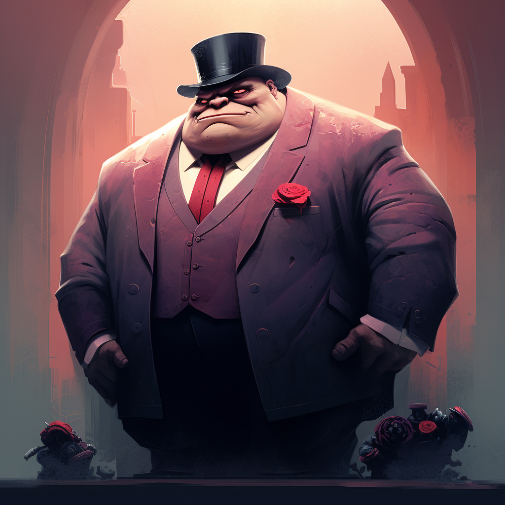 Big Blob Mobster Villain Image