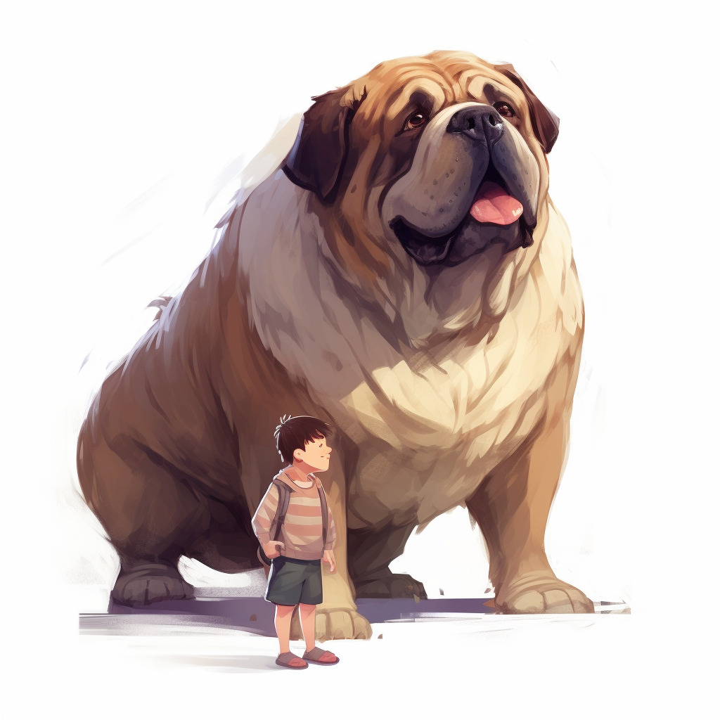 Adorable Big Dog Image