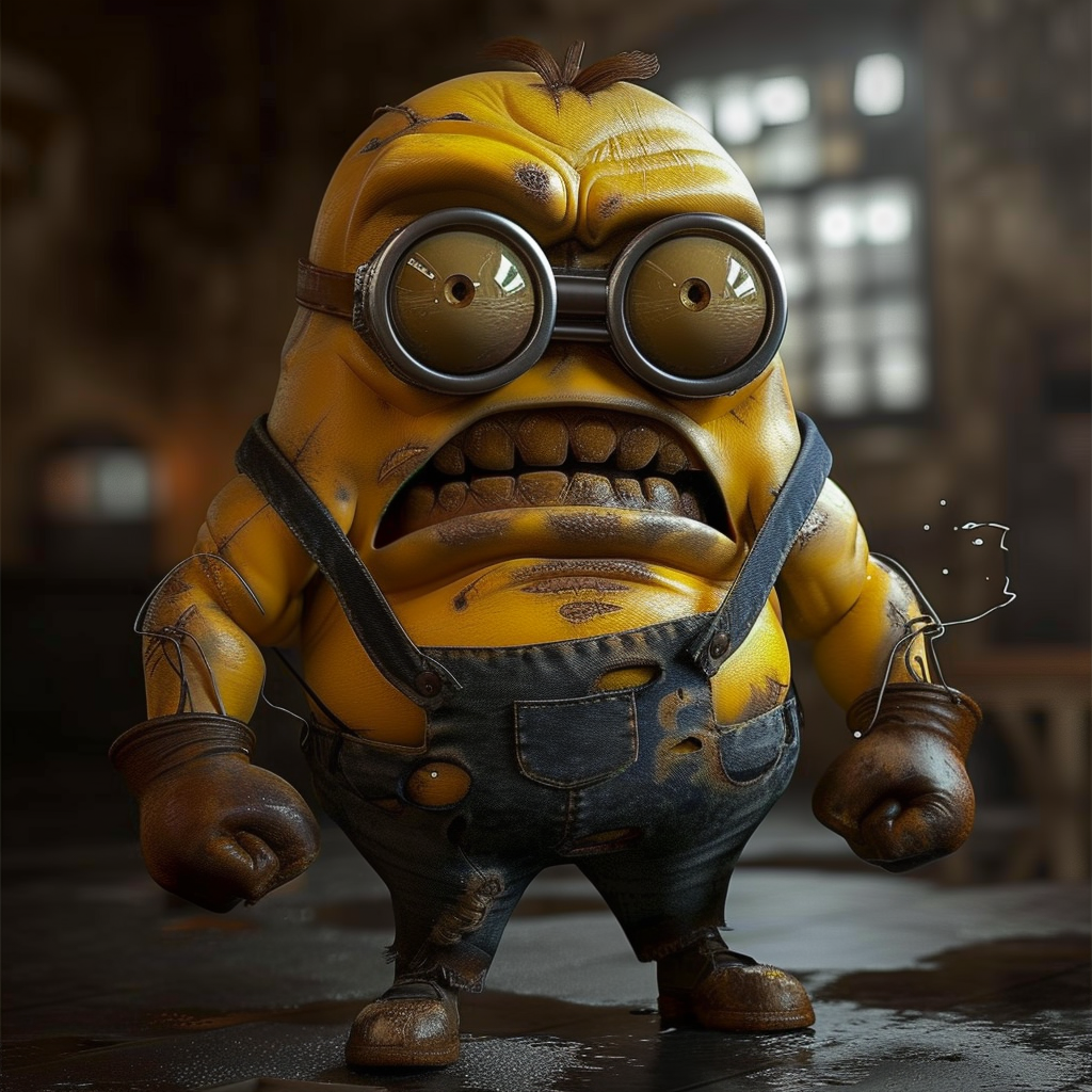 Big Muscular Angry Dangerous Minion