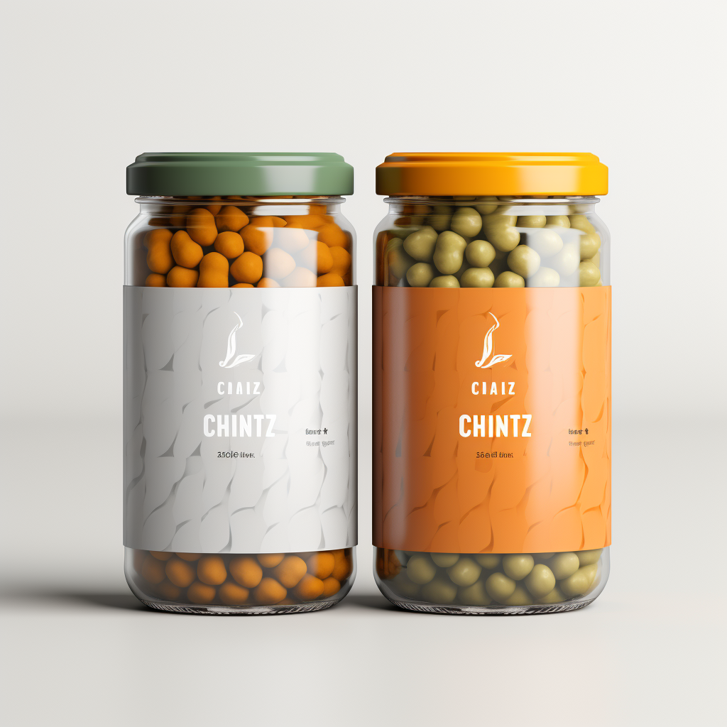 Tasty Chickpeas Jar by BIINZ