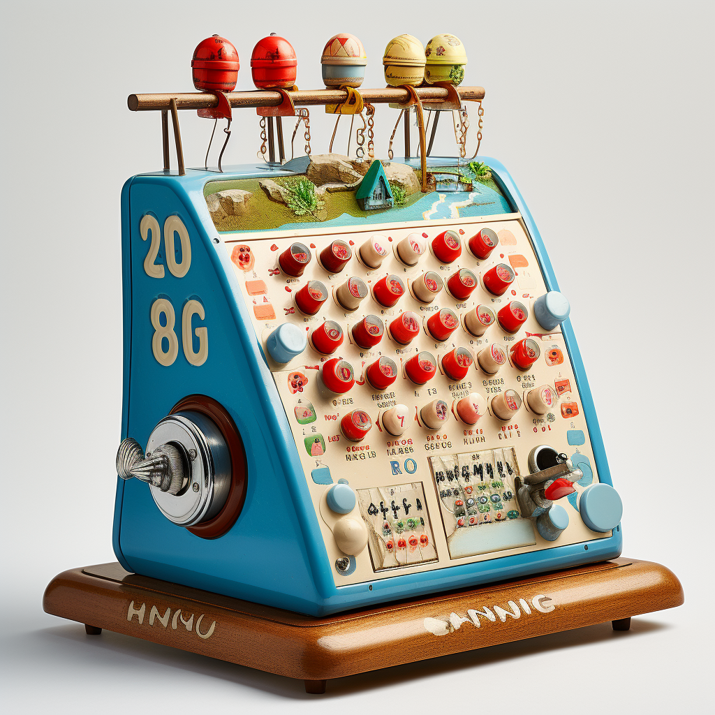 Bingo Machine Stock Photo