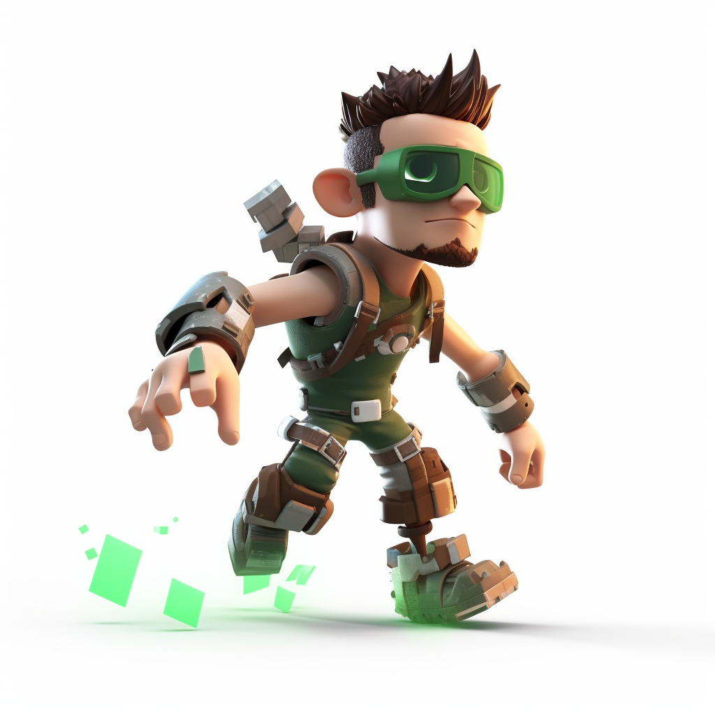 Bionic Commando Pixar Style: Futuristic Adventure