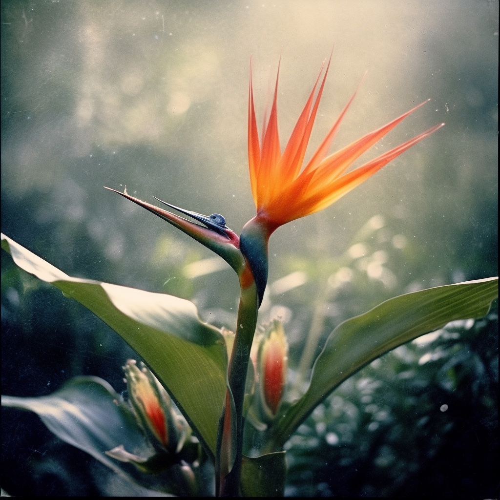 Bird of Paradise Film Grainy