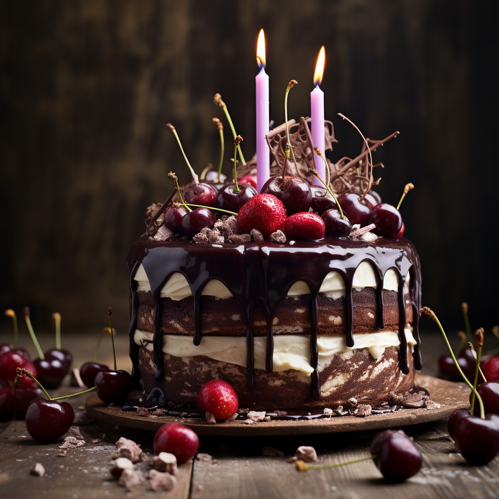 Birthday Cake Food Photography Inspiration