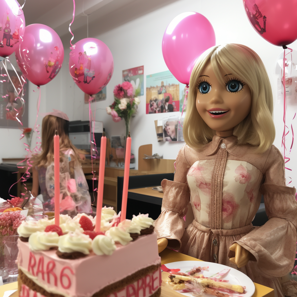 Birthday party with Annabelle and friends