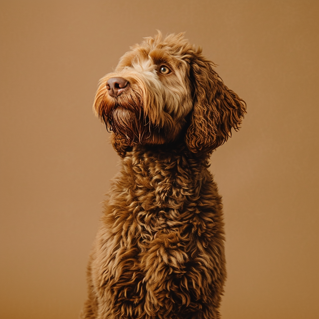 Biscuit Brown Labradoodle Hybrid Picture