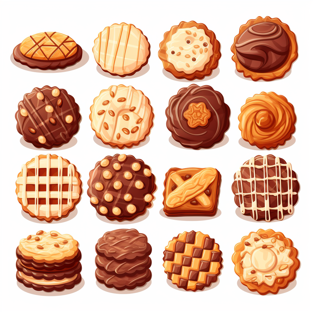 Assorted Delicious Biscuit Cookies ?