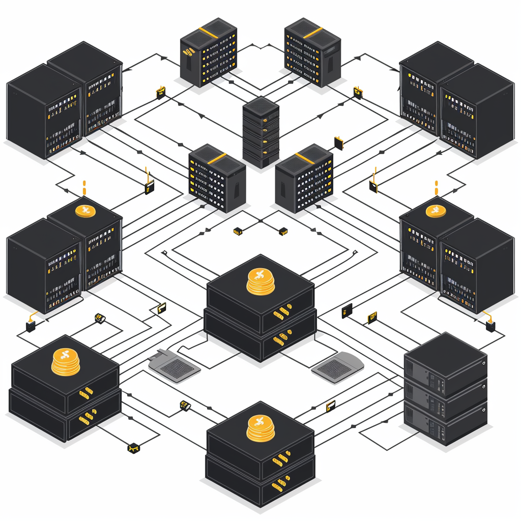 Secure Bitcoin Storage Diagram