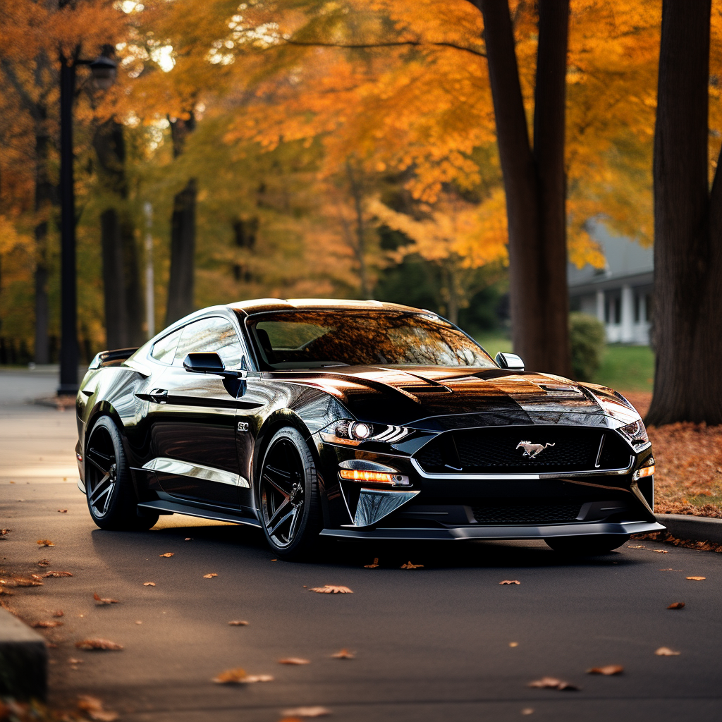 Black 2022 Ford Mustang GT