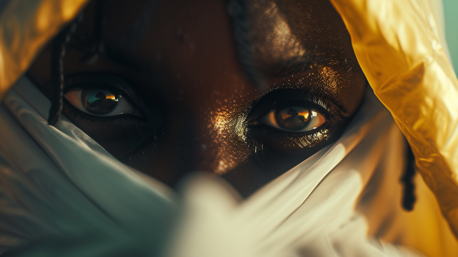 Black Beekeeper Cinematic Lighting Unreal Engine