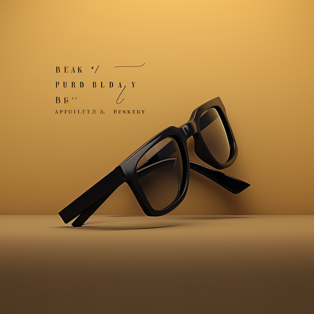 Stylish  Black Friday  Eyewear Logo