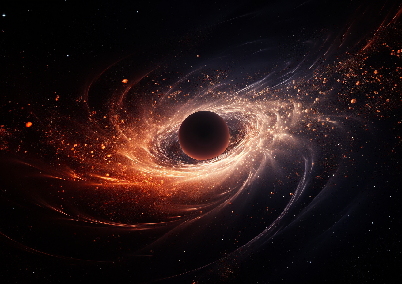 Black Hole Space Image