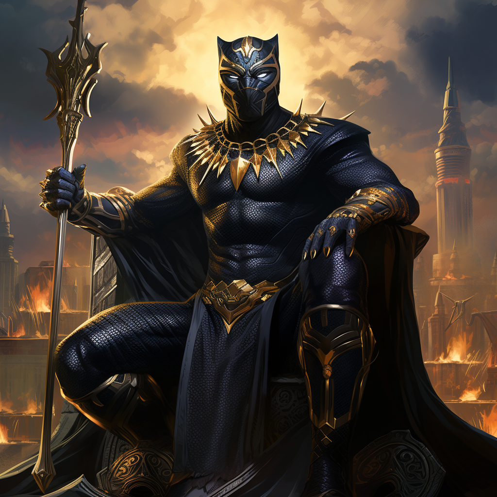 Black Panther King of Wakanda