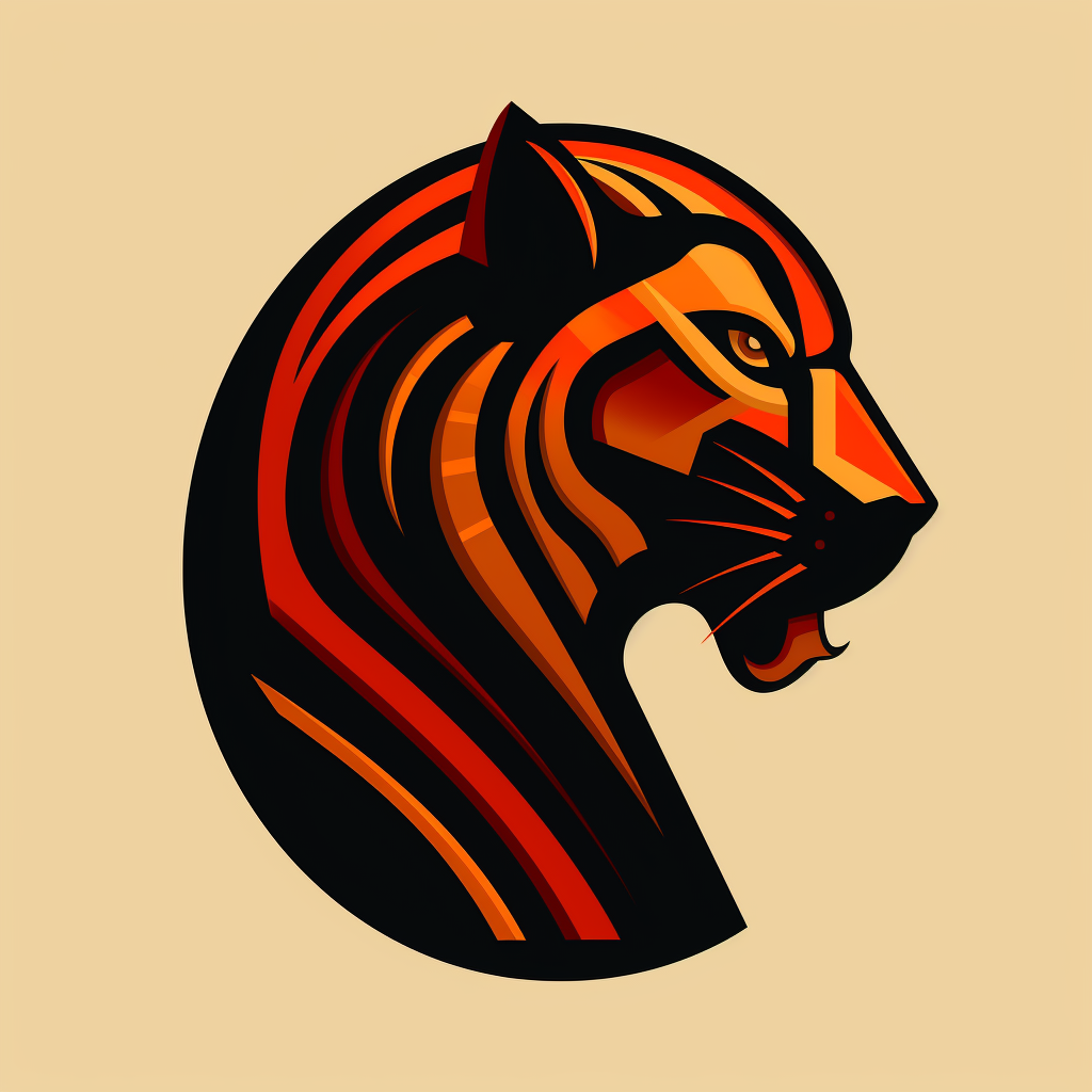 Black Panther NBA logo shape