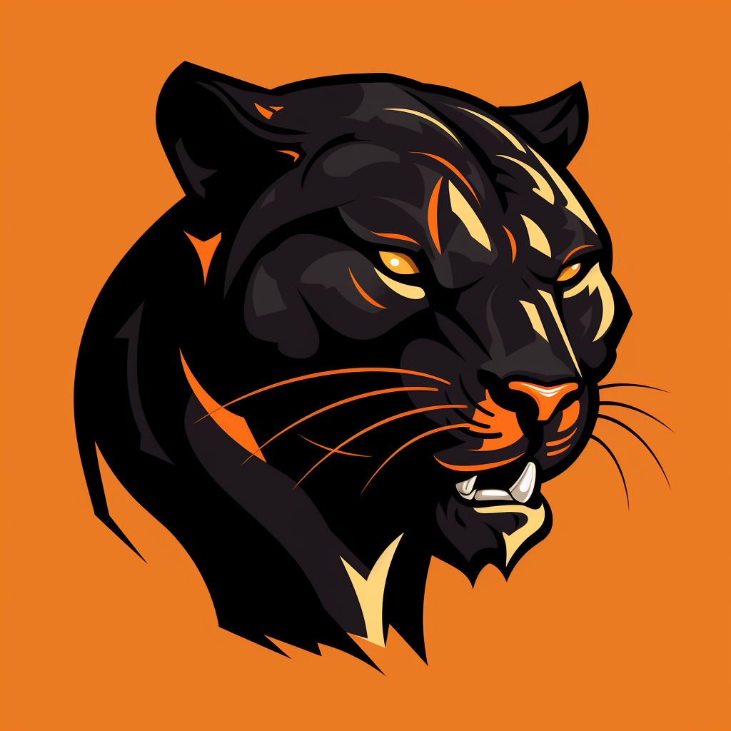 Black Panther NBA Logo Vector