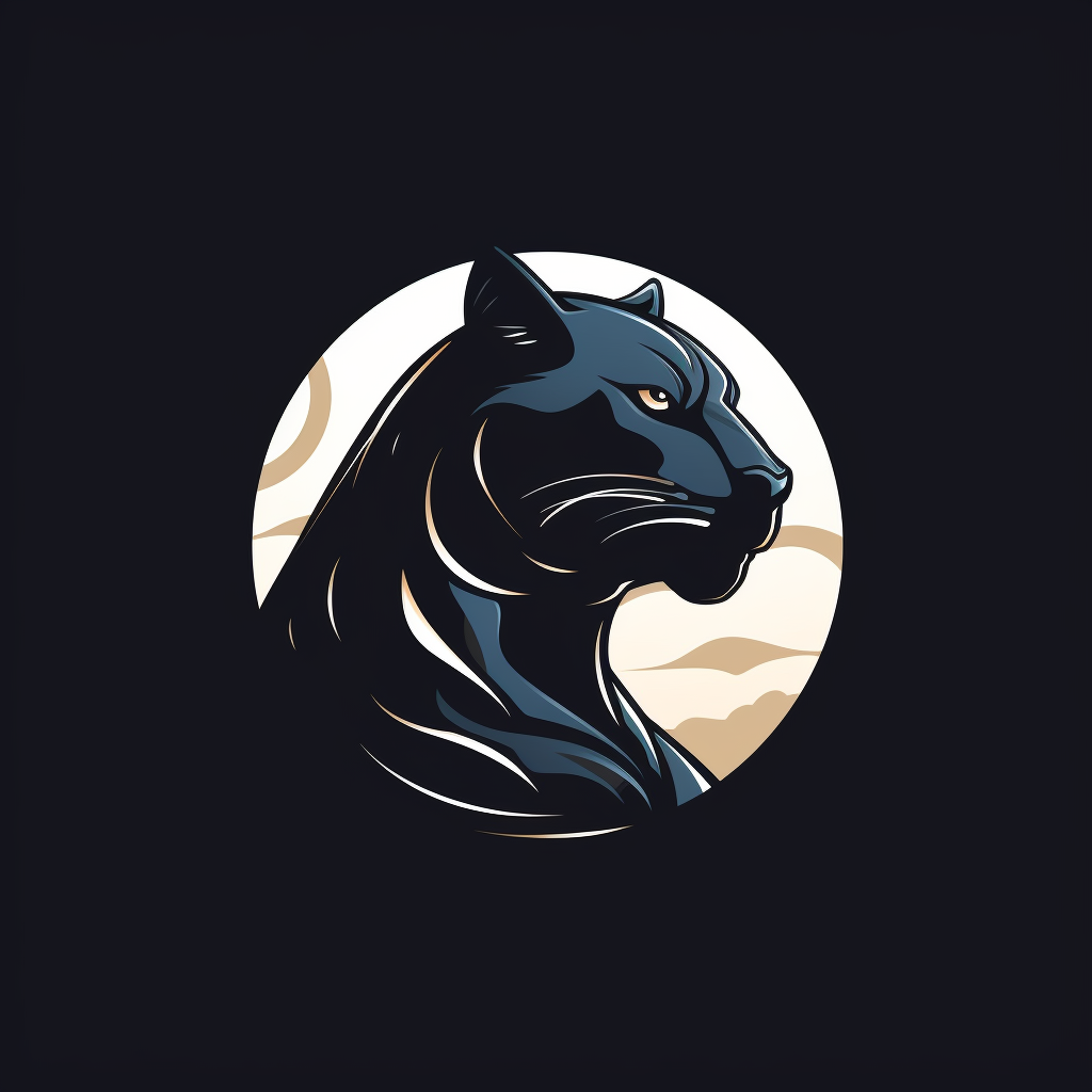 Black Panther Logo Design