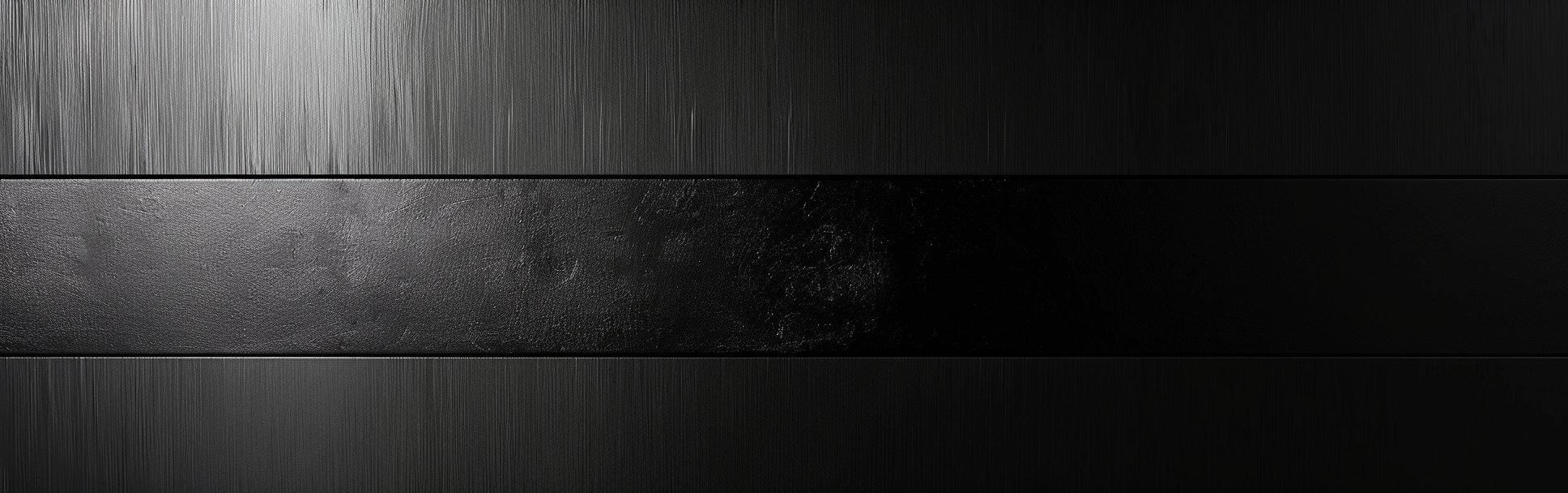 Smooth black steel texture background