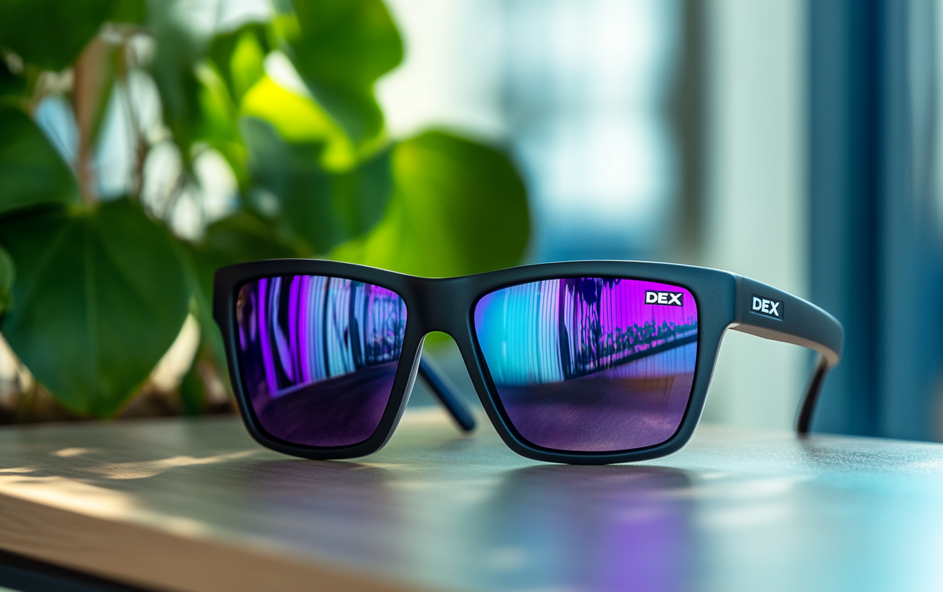 Purple Tinted DEX Sunglasses