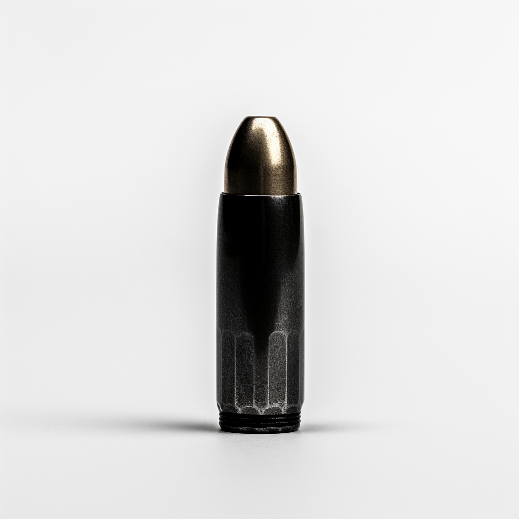 Closeup of Empty Bullet Casing