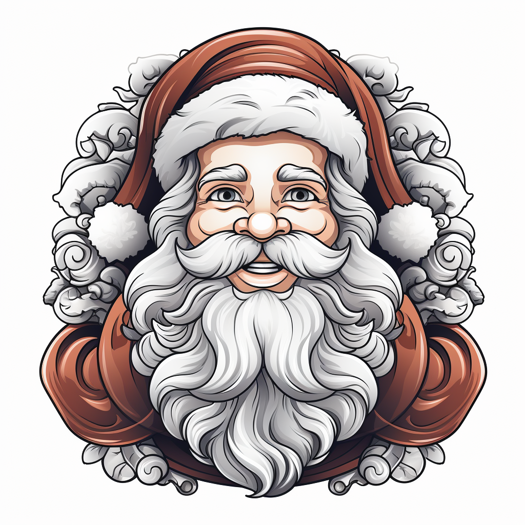 Santa Claus for Coloring Book