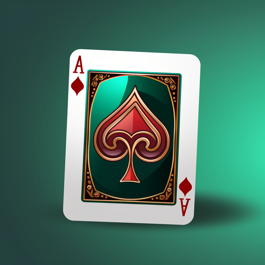 Stylish blackjack card game image placeholder