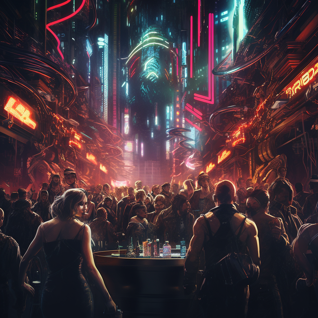 Blade Runner Dance Club Machine