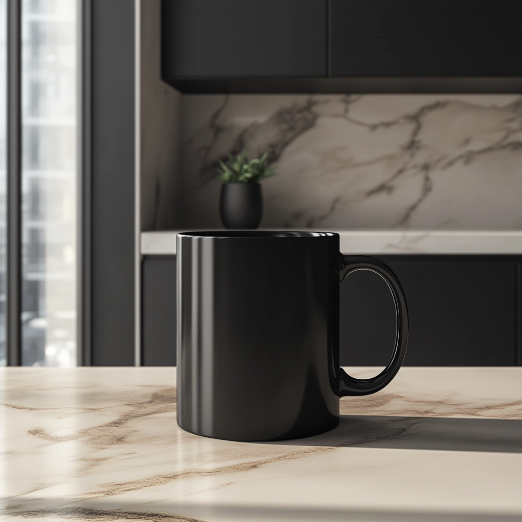 Minimalist Mockup Mug Blank Product