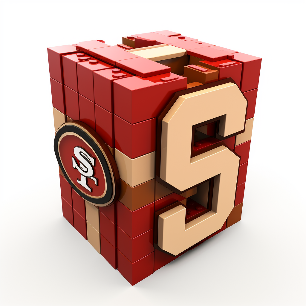 Blocky 49ers Logo Image