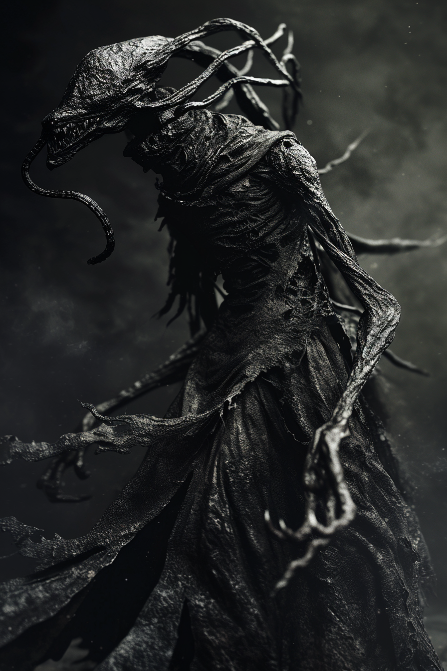 Bloodborne Berserk Necromancer Silent Hill Creature Art