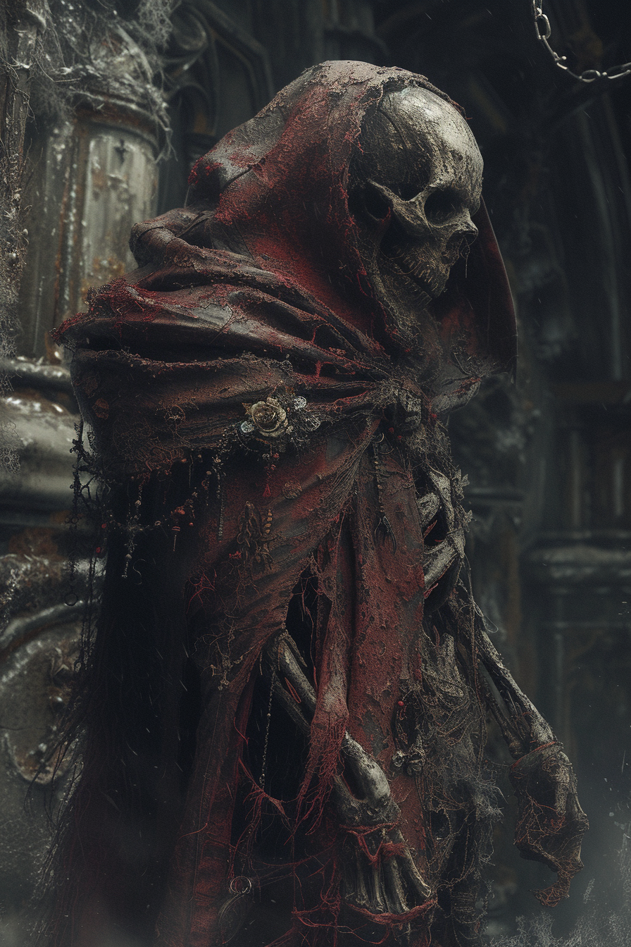 Bloodborne Necromancer Dark Fantasy Art