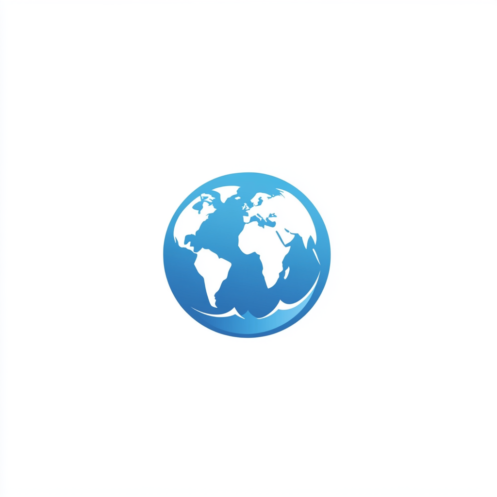 Blue Earth Logo Vector