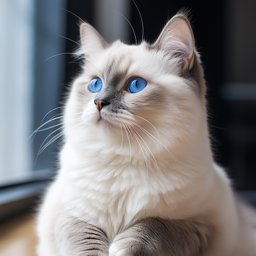 Blue Eyed Cat Picture