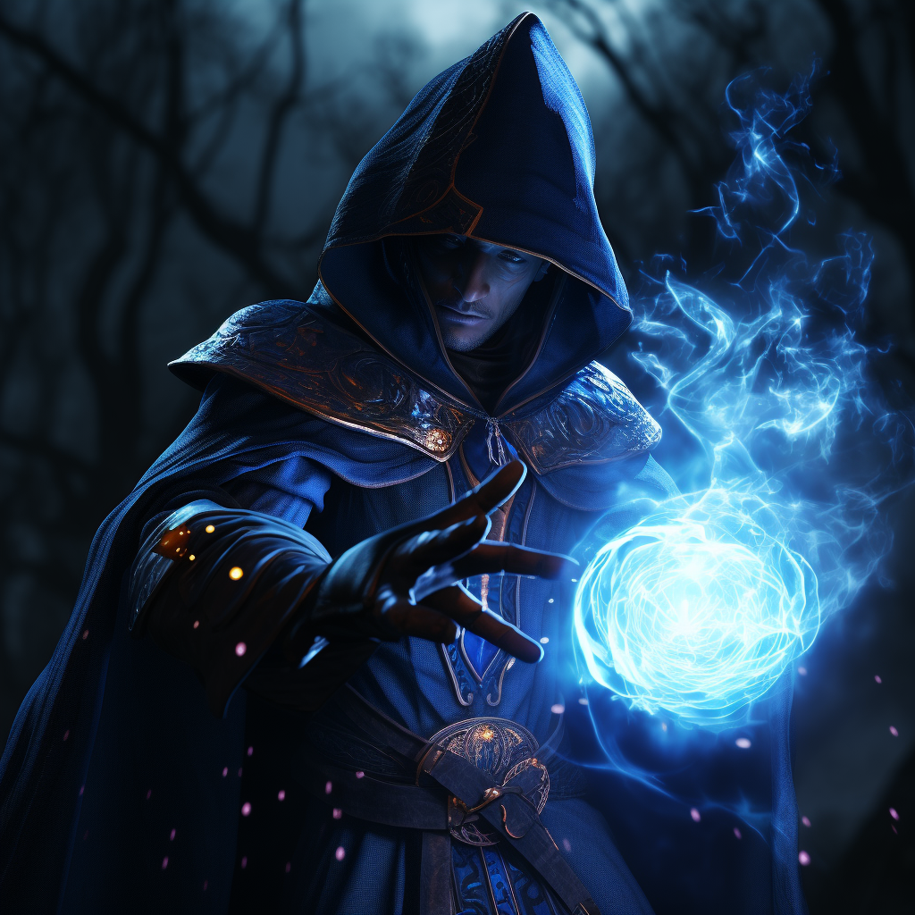 Blue mage with mind control powers