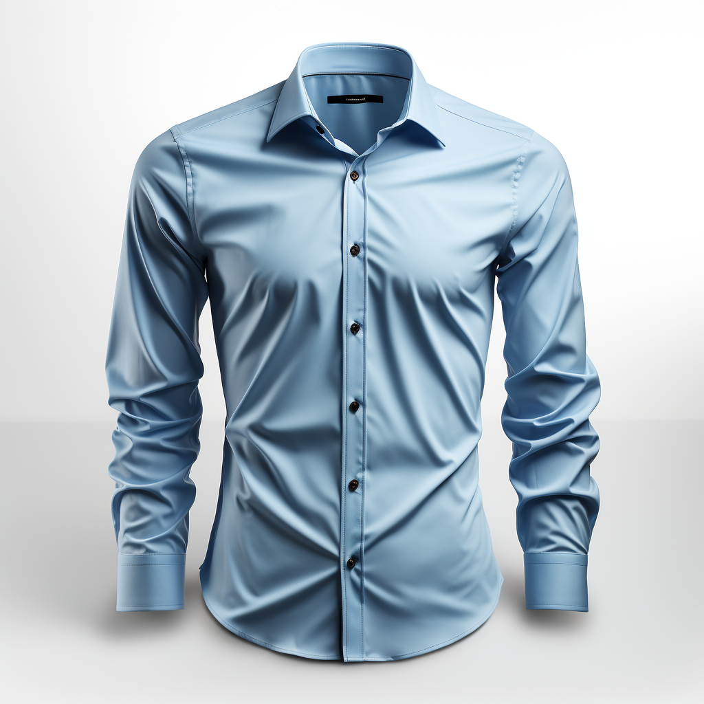 Stylish blue shirt for men