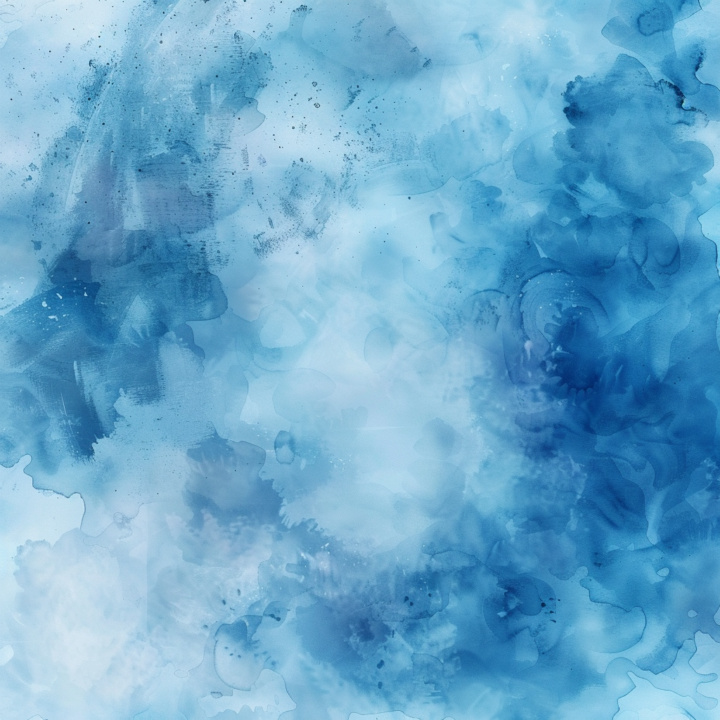 Blue Watercolor Blur Background