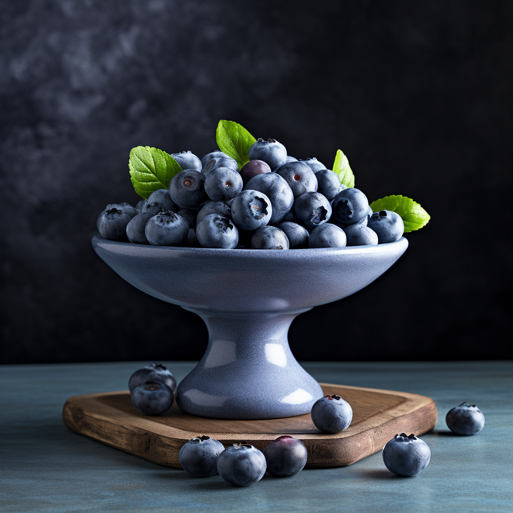 Blueberries for product composition