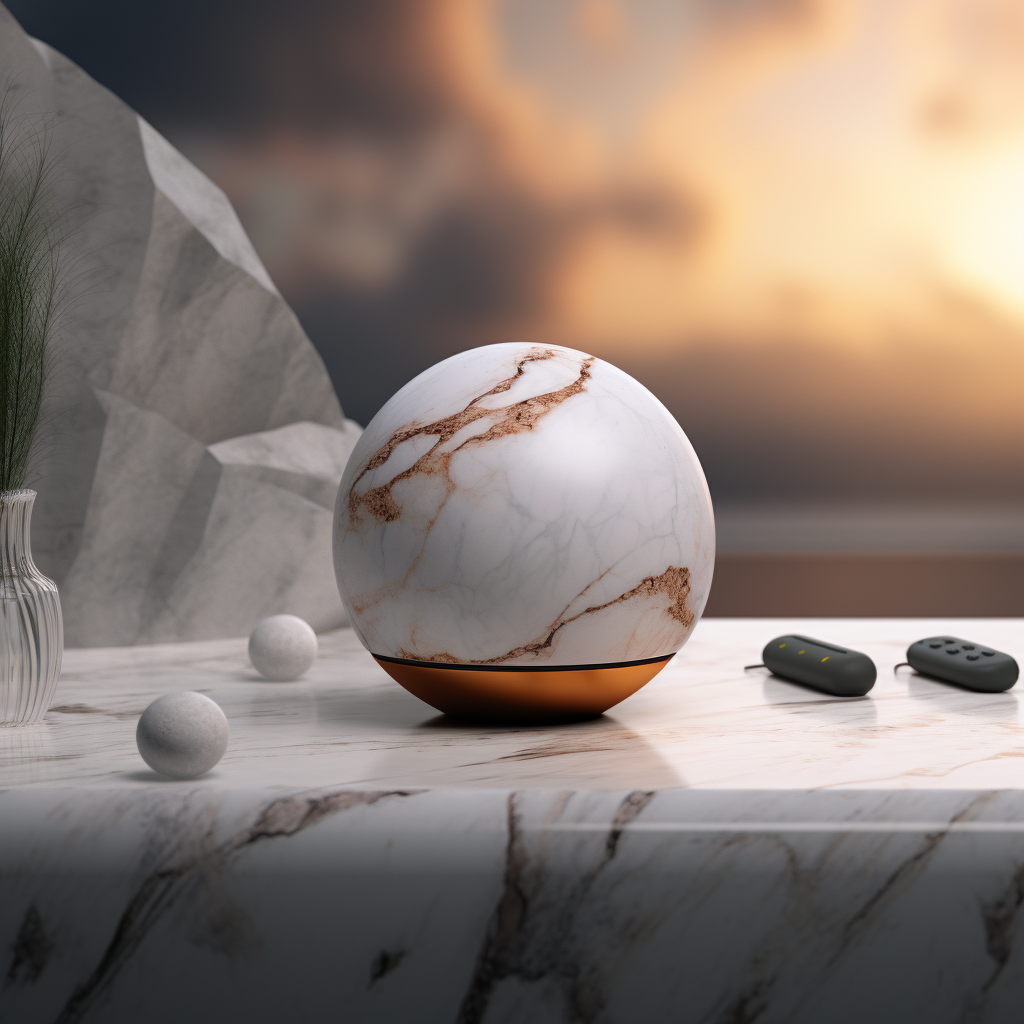 Marble Bluetooth Speaker Design