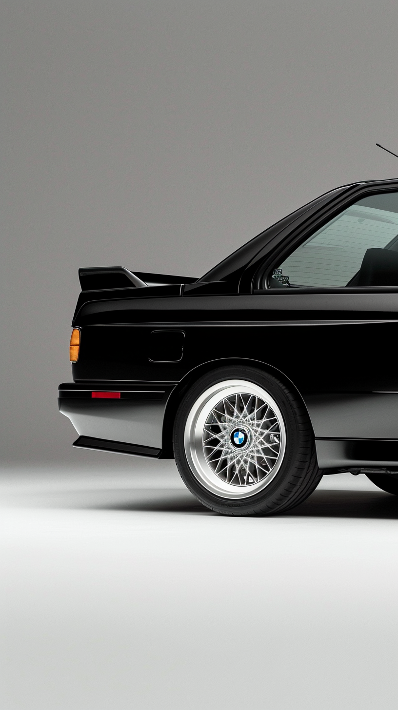 Modern BMW M3 Prototype in Black