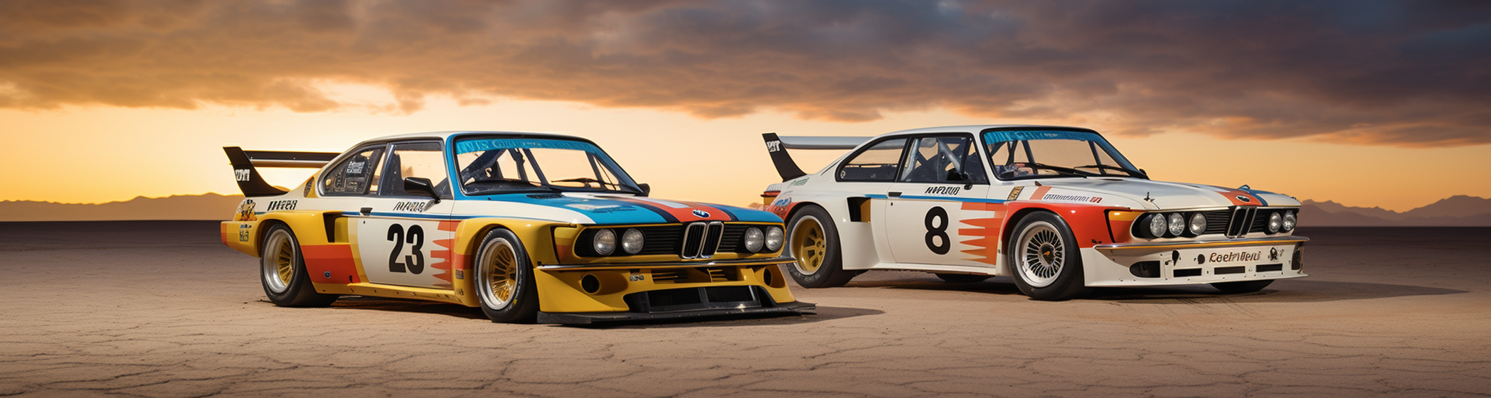 BMW Models Racing Livery Desert