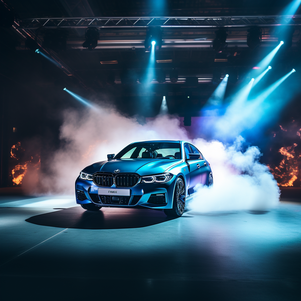 BMW Presentation with Smoke Machine and Lights