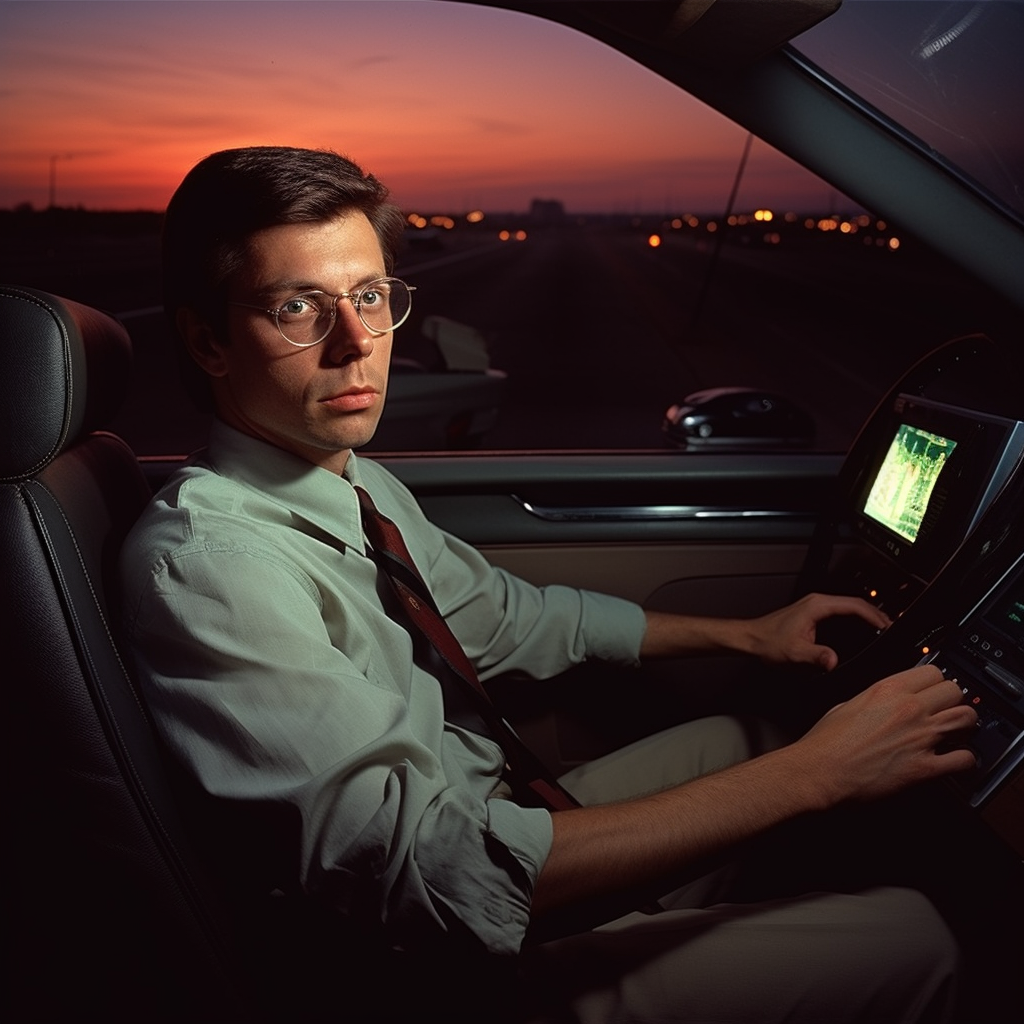 Bob Lazar conducting scientific experiments