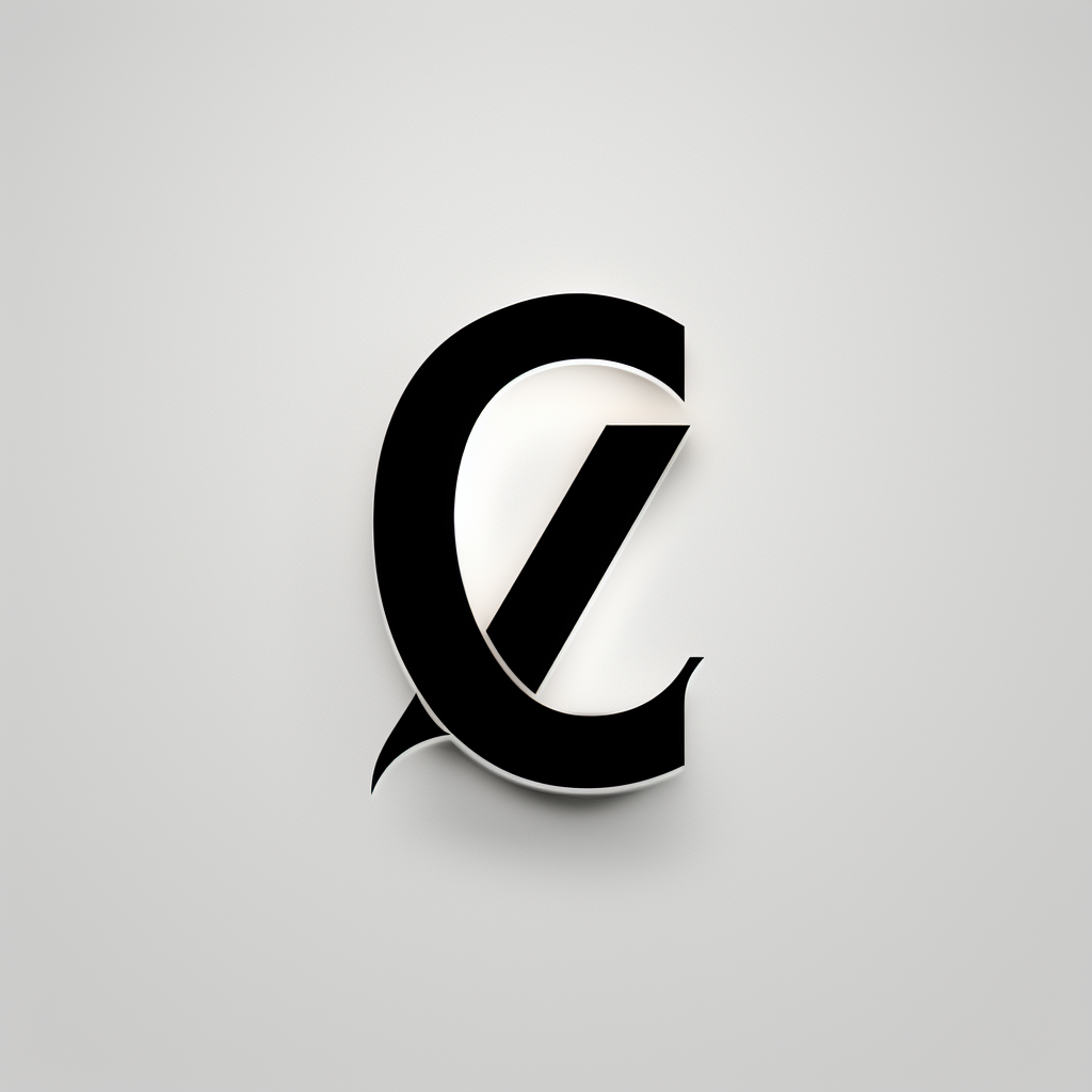 Minimalistic C A V logo