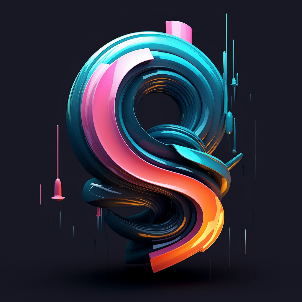 Bold typography representing energetic DnB music