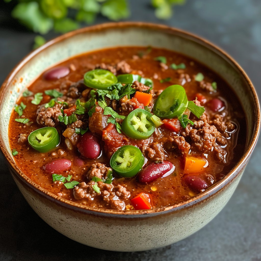 Bowl of Texas Chili