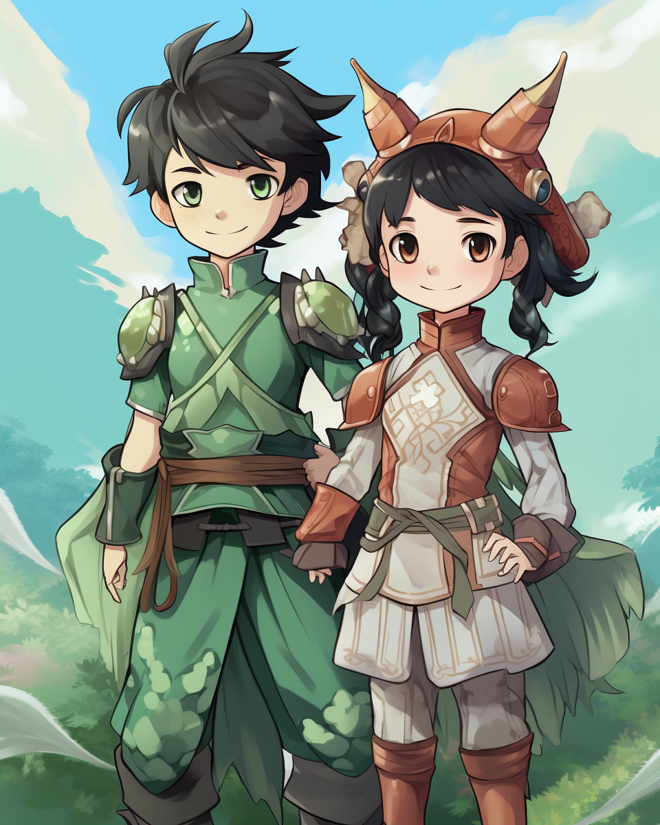 Boy and Girl Dragon Cosplay Costumes