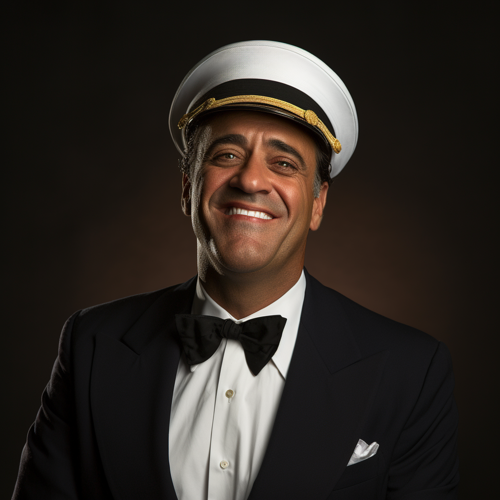 Brad Garrett as Moonface Martin in Anything Goes