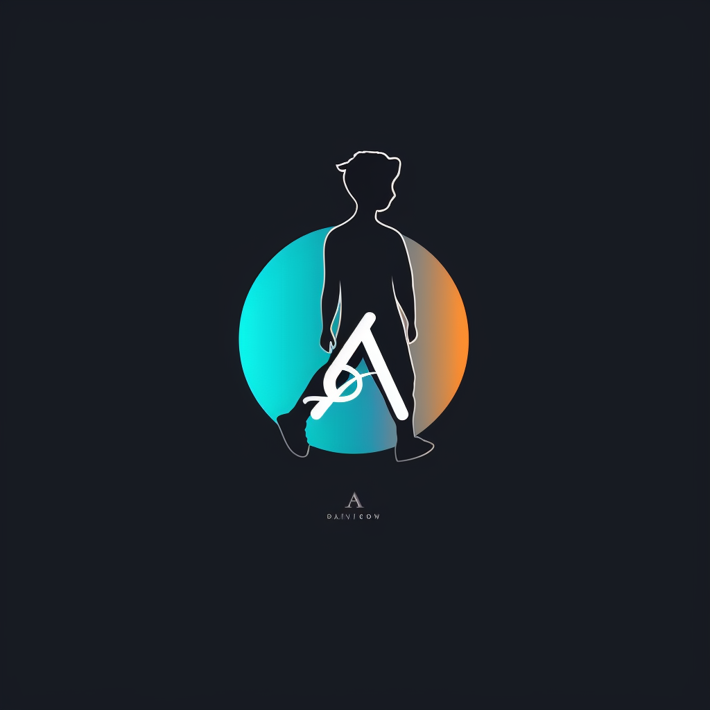 Artistic brand logo created by AI