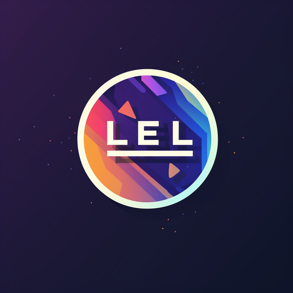 Simple LEL brand logo design