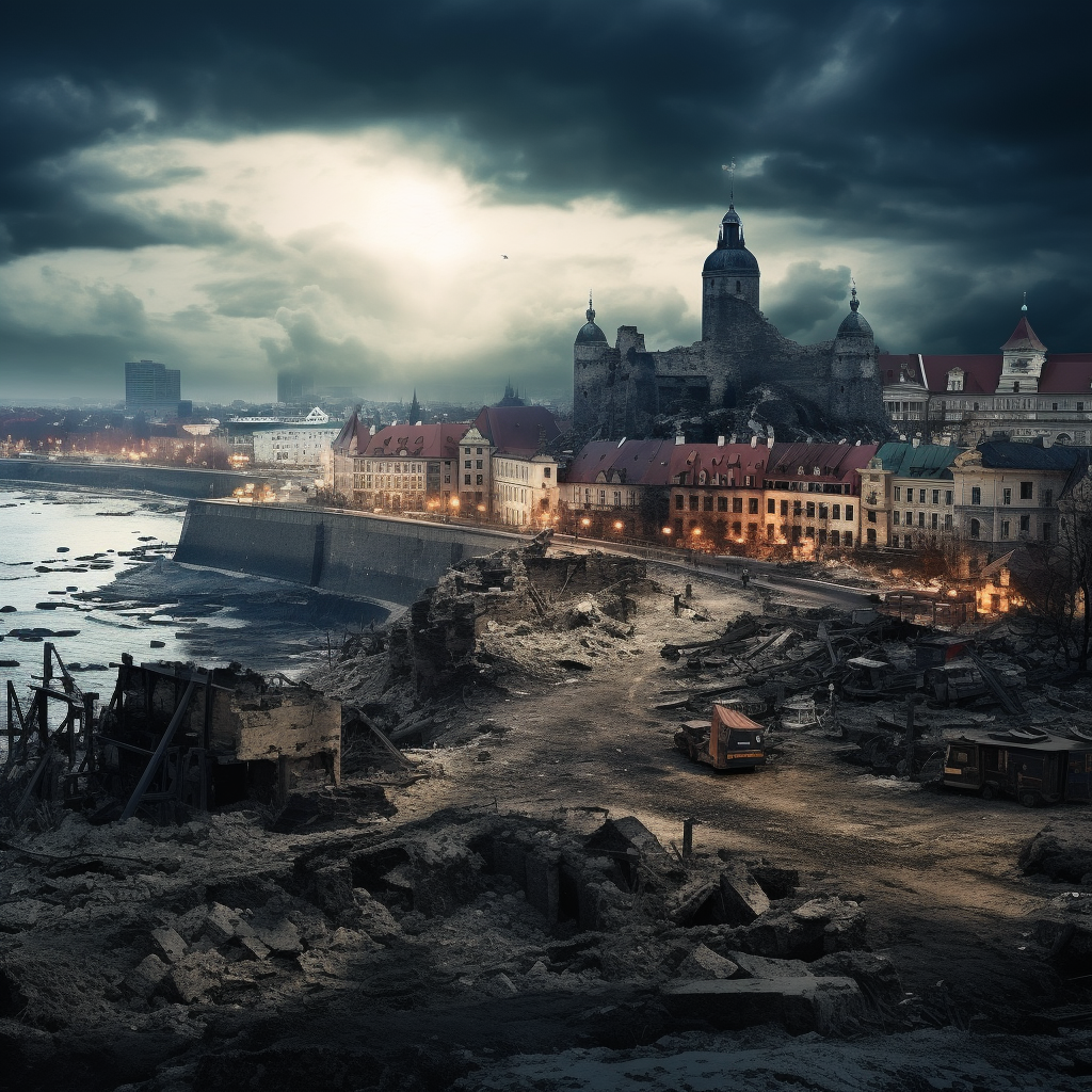 Bratislava Castle in Apocalyptic Age