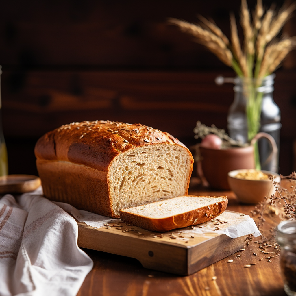 A mouthwatering keto bread loaf recipe